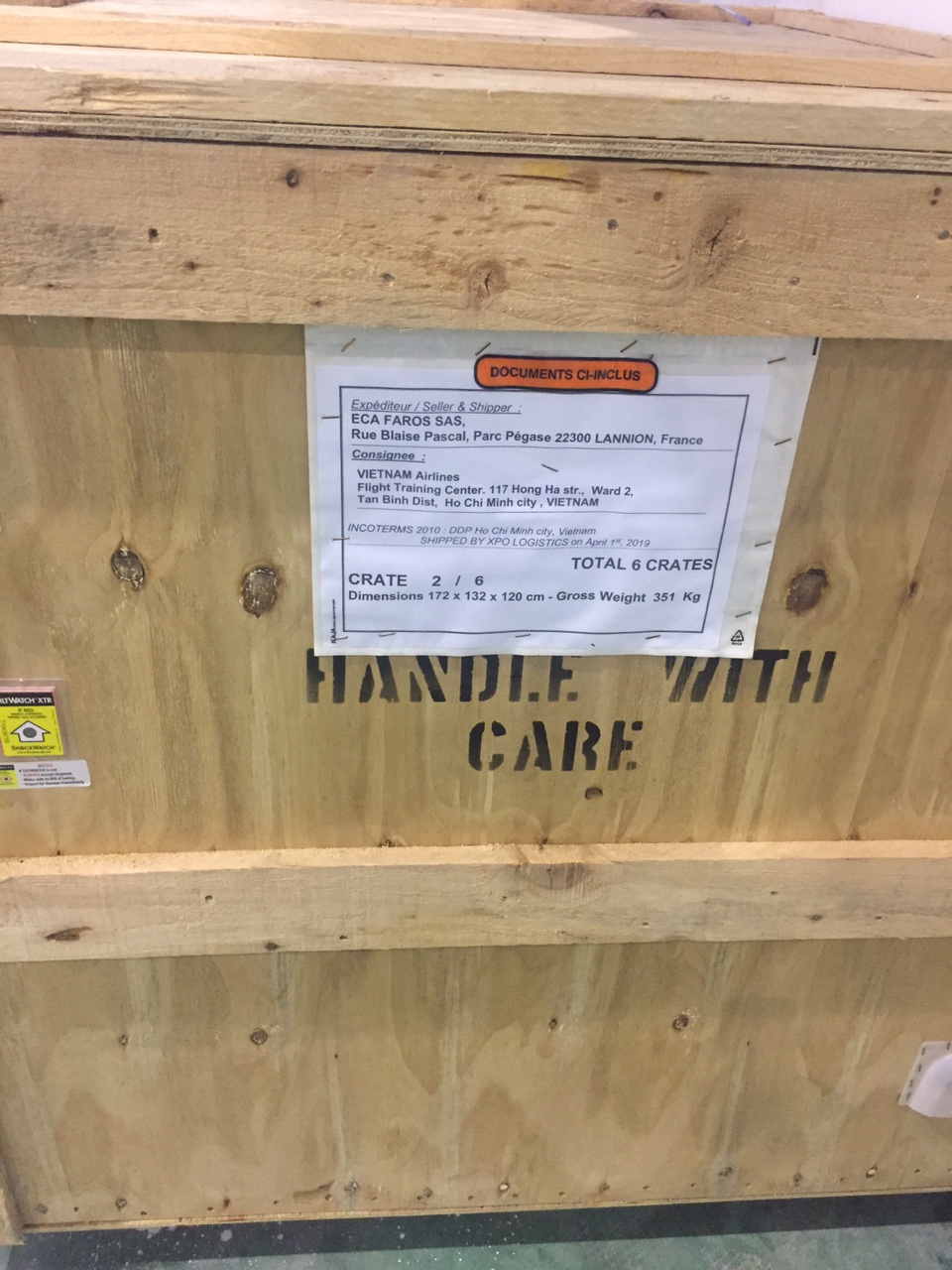 Handle with Care Cargo